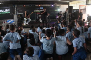 Projeto Grooveonline Prevenção segue conscientizando, impactando e emocionando em Ceilândia e São Sebastião