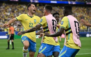 A Seleção Brasileira vence o Japão e passa para a próxima fase