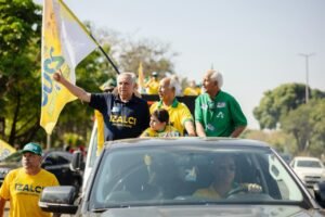 Guará abraça Izalci: mais de 400 carros tomam as ruas em grande carreata rumo à vitória