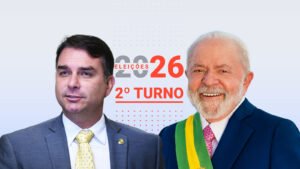 Flávio Bolsonaro lidera a corrida eleitoral