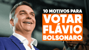 Partido NOVO publica 10 motivos para votar em Flávio Bolsonaro